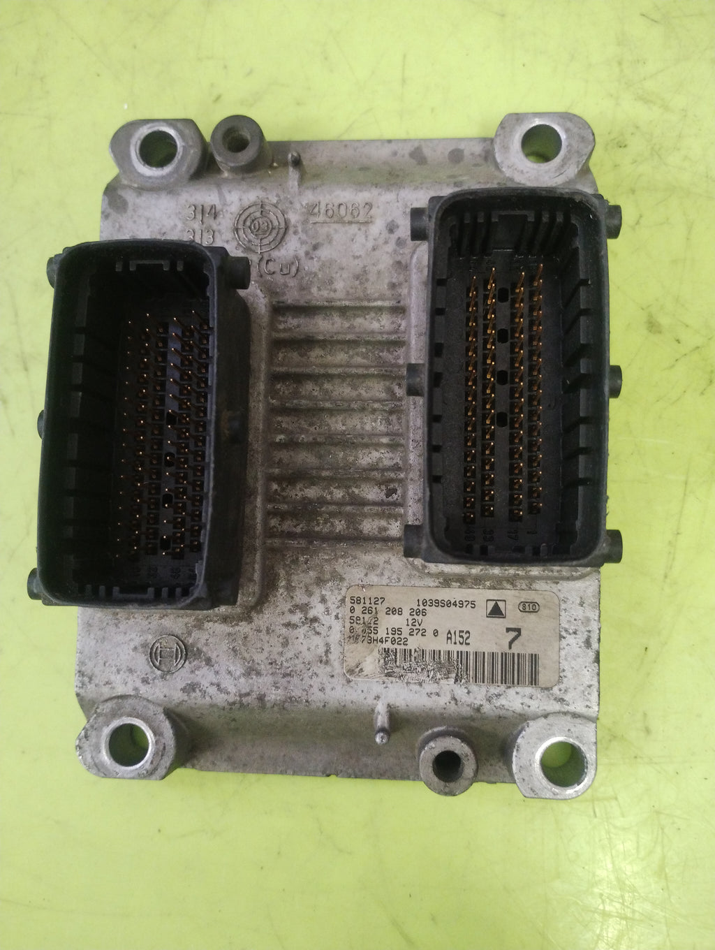 CENTRALINA MOTORE FIAT IDEA 1.4B 0261208206 55195272 ME73H4F022