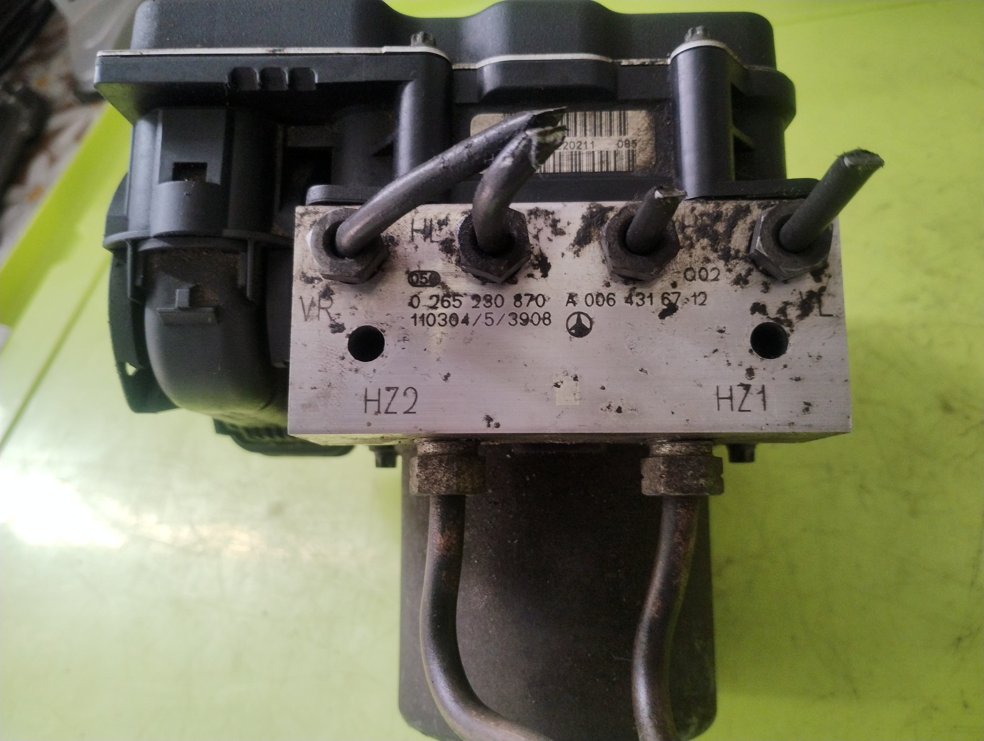 Pompa ABS Mercedes-Benz Classe A W169 0265230870 A0064316712 0265951352