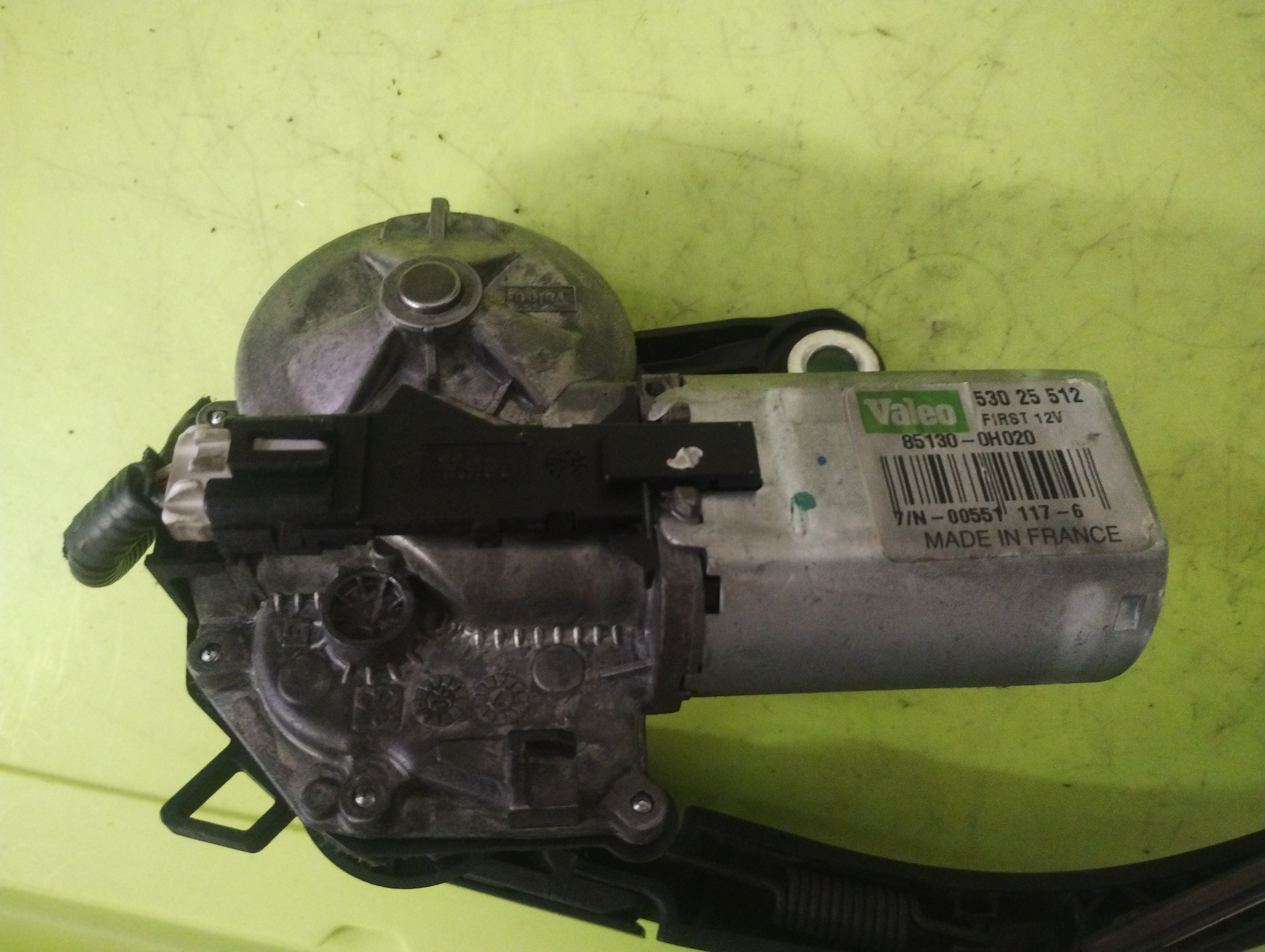 Motorino tergicristallo posteriore Citroen C1 Toyota Aygo 53025512 85130-0H020