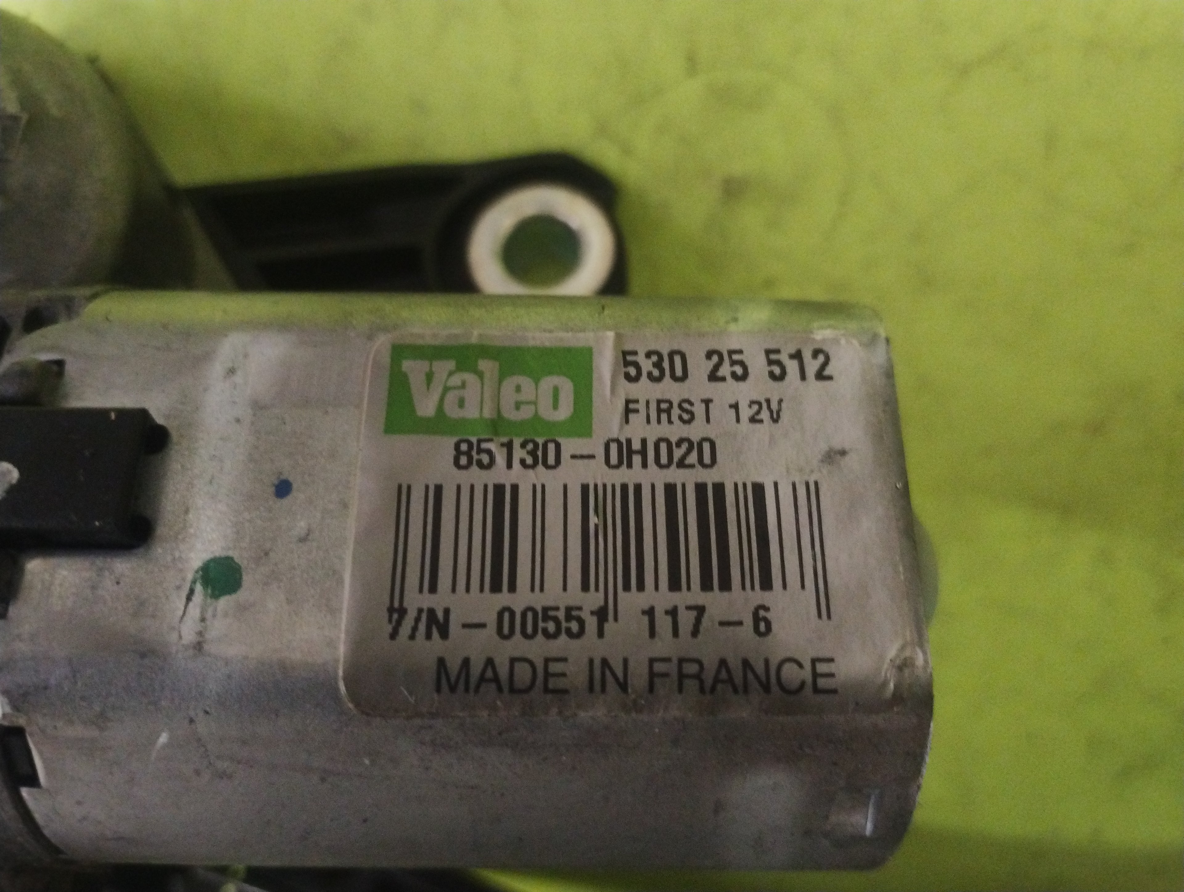 Motorino tergicristallo posteriore Citroen C1 Toyota Aygo 53025512 85130-0H020