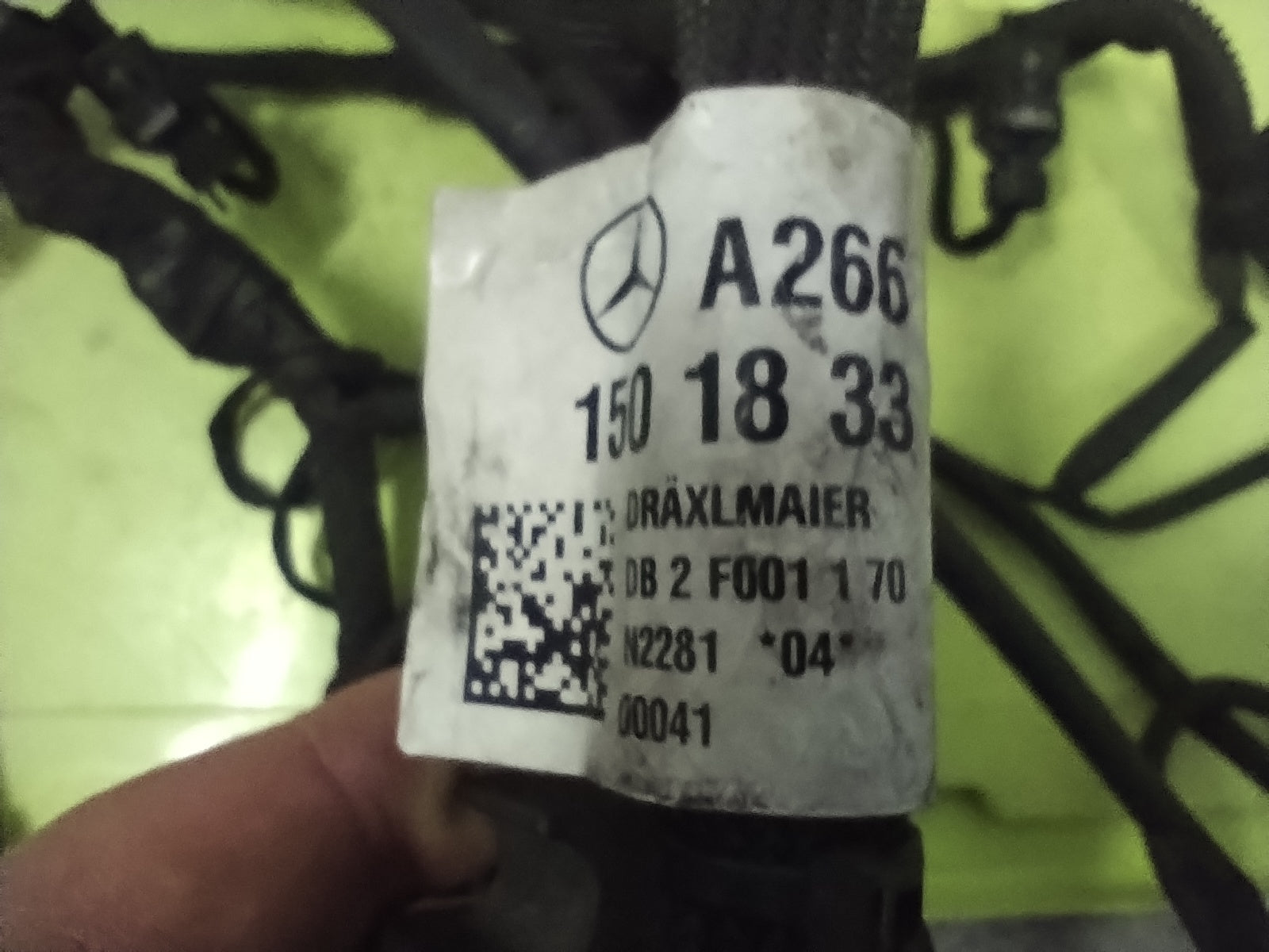 CABLAGGIO MERCEDES CLASSE A W169 A2661501833