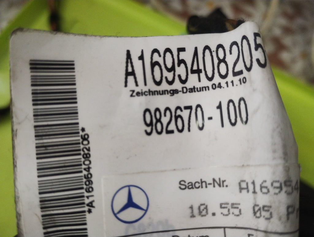 A1695408205 CABLAGGIO PORTIERA + A1699992899 SERRATURA PORTA POSTERIORE DESTRA MERCEDES CLASSE A W169