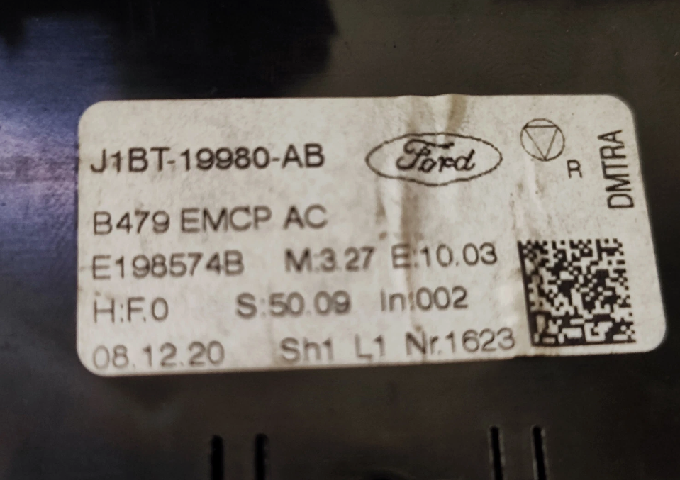Centralina Clima Ford Fiesta J1BT-19980-AB
