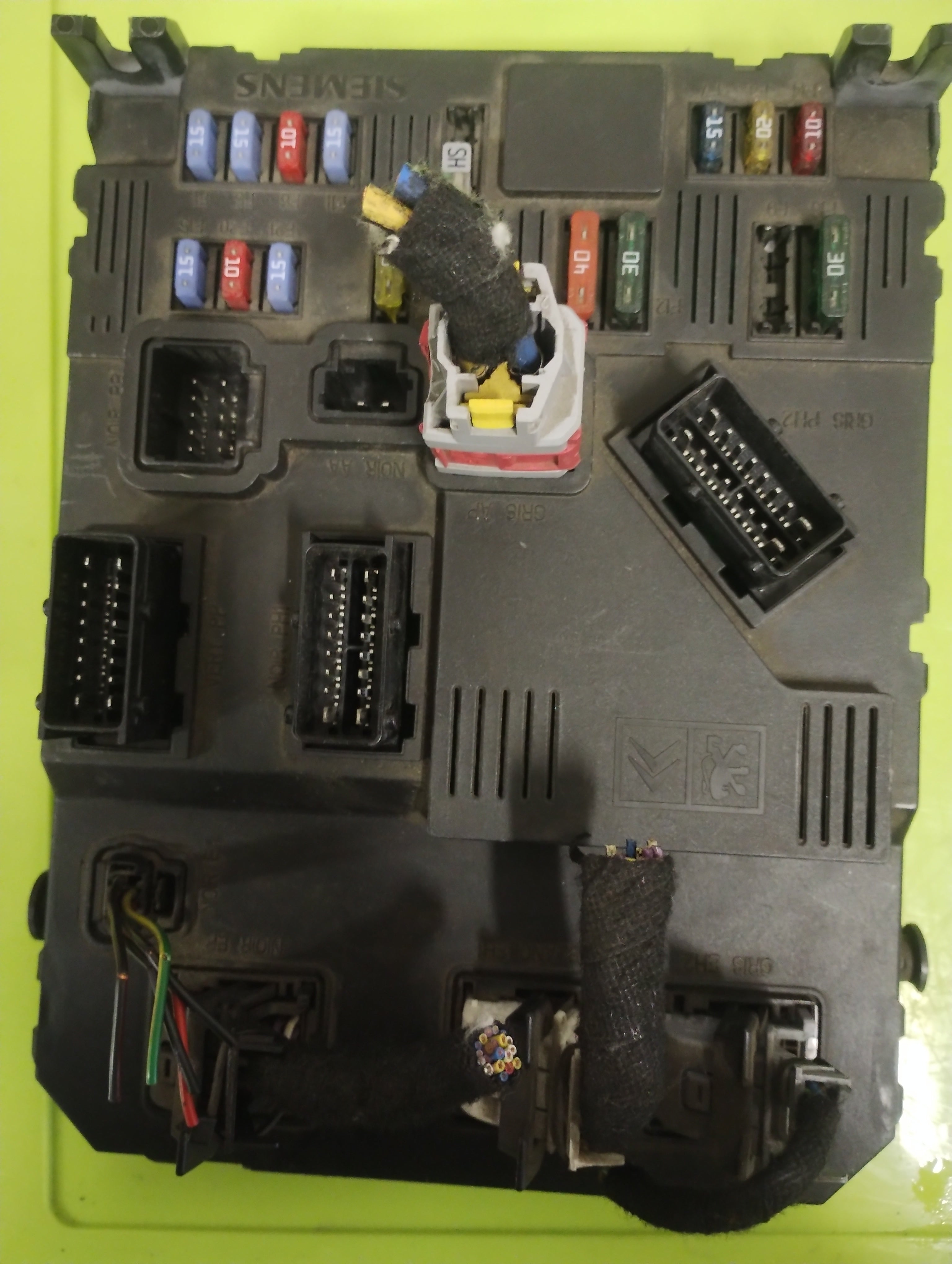 kit accensione Citroen C3 1° serie 9652474480 BODY COMPUTER + 9654305780 ecu