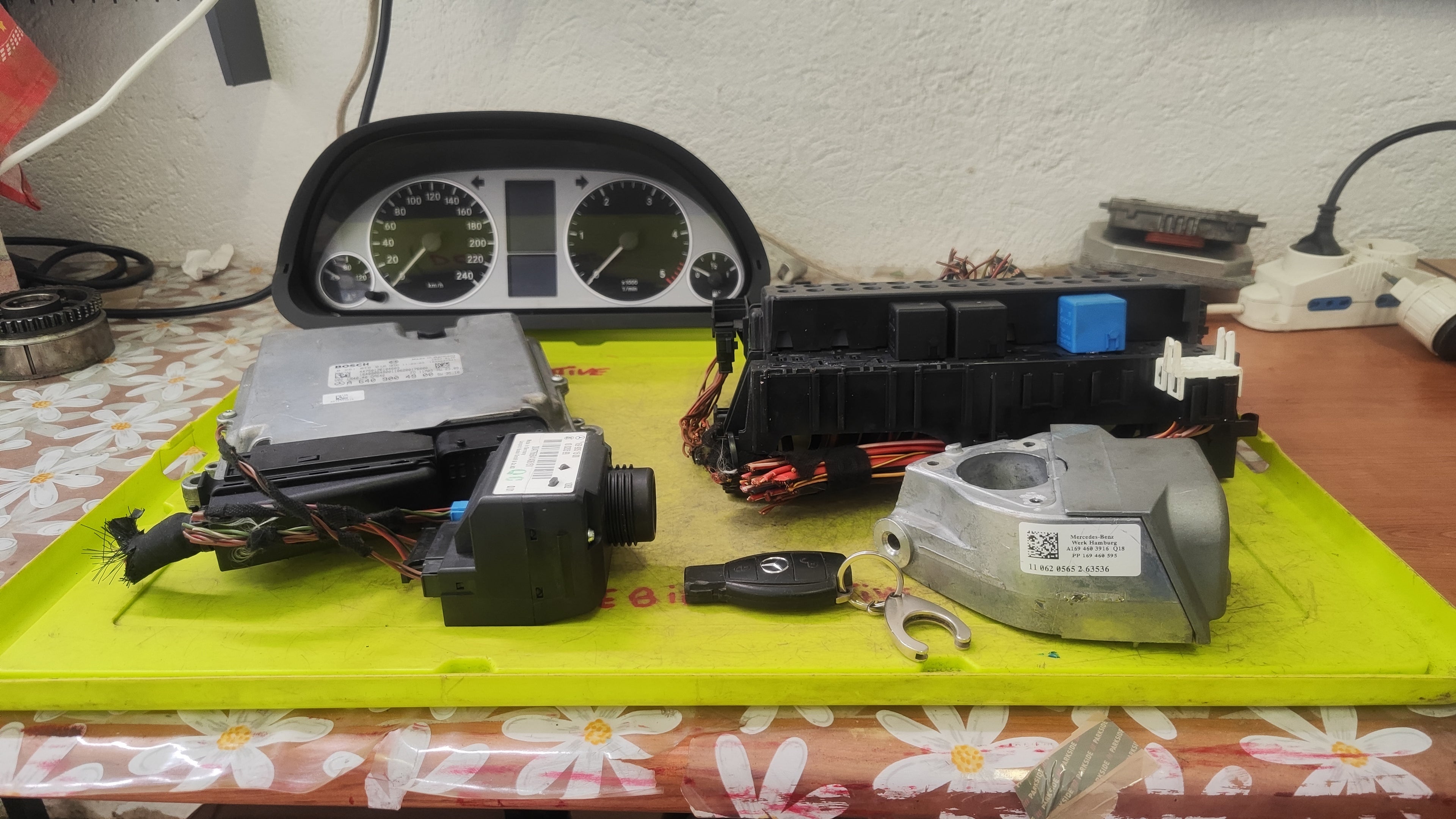 Kit accensione Mercedes-Benz Classe B W245 0281018018 A6409004900