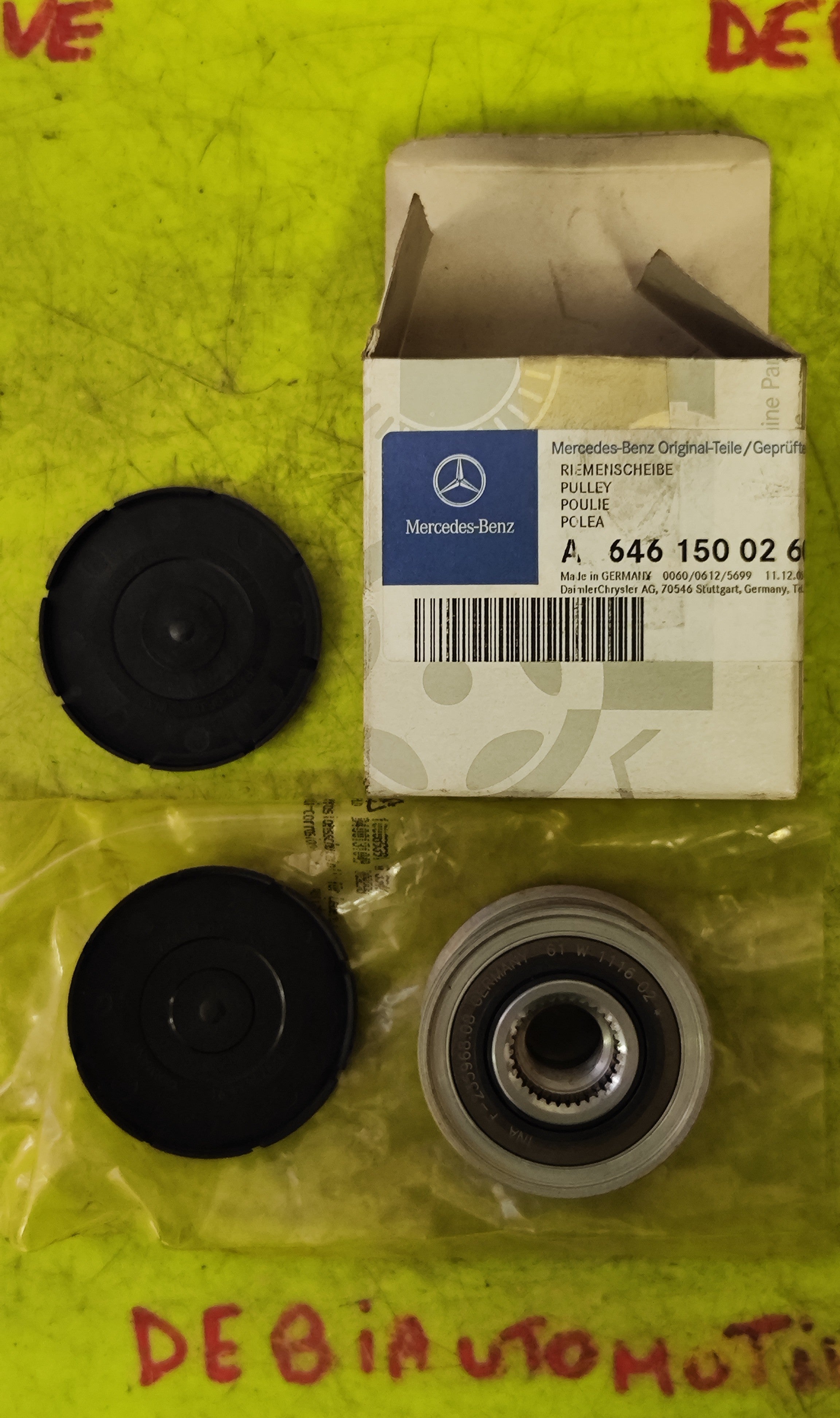 Puleggia alternatore Mercedes Classe C W203/204, Classe E W211 A6461500260 