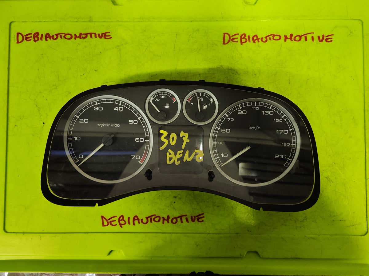 Quadro Strumenti Peugeot 307 1.6B P9645768480 E 01 