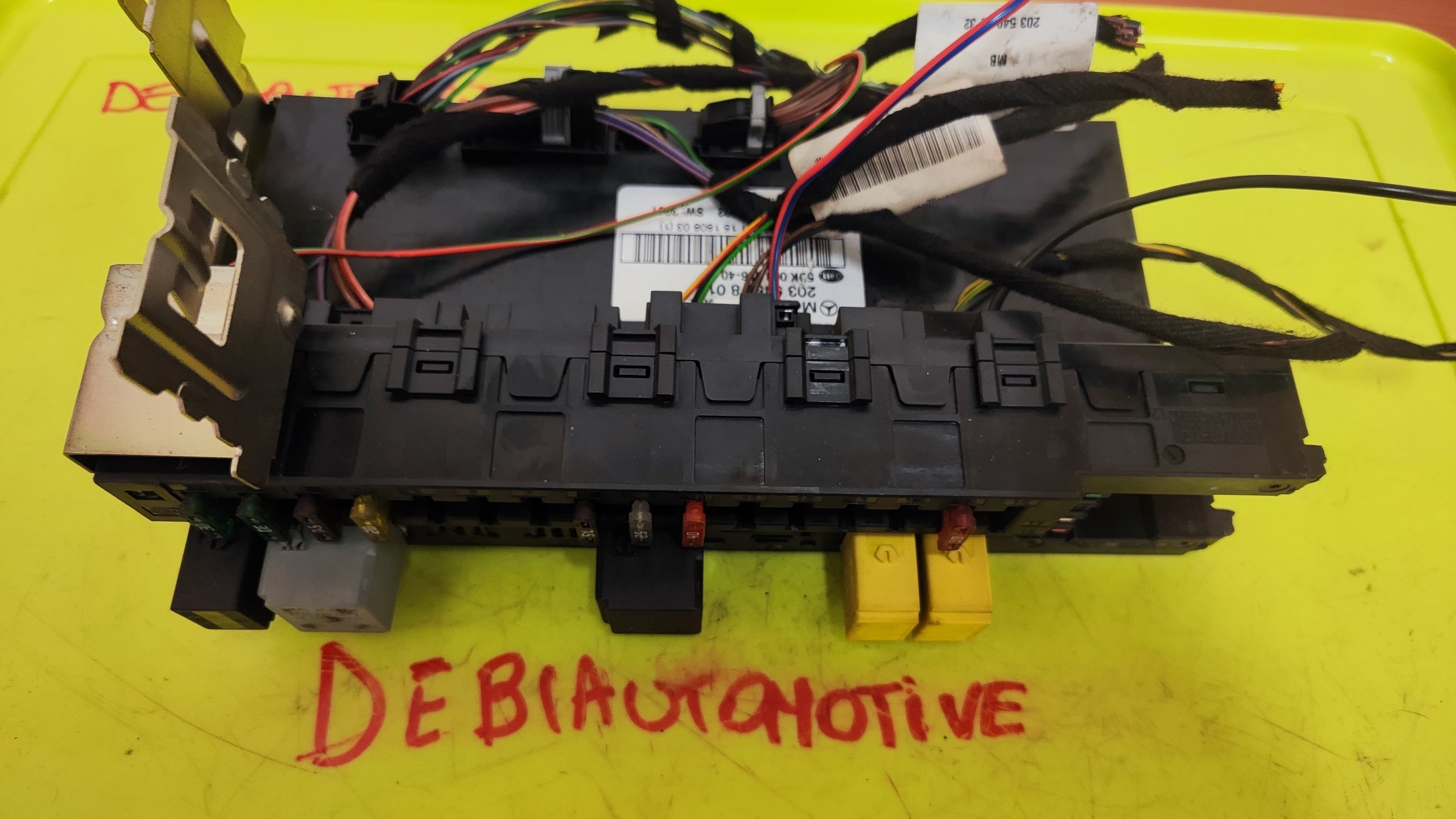  Sam Posteriore body computer  Mercedes-Benz Classe C W203 Coupé 2035451801 5KD008486-40 