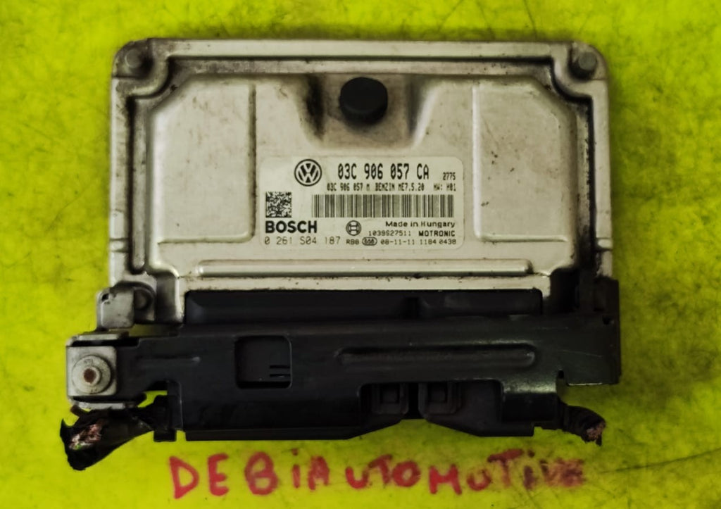 Centralina motore VW Seat Ibiza Sportcoupè 1.6B 0261S04187 03C906057 ME7.5.20