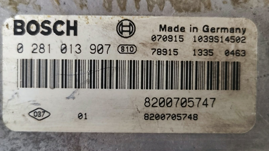 Centralina motore Renault Scenic 0281013907 8200705747 