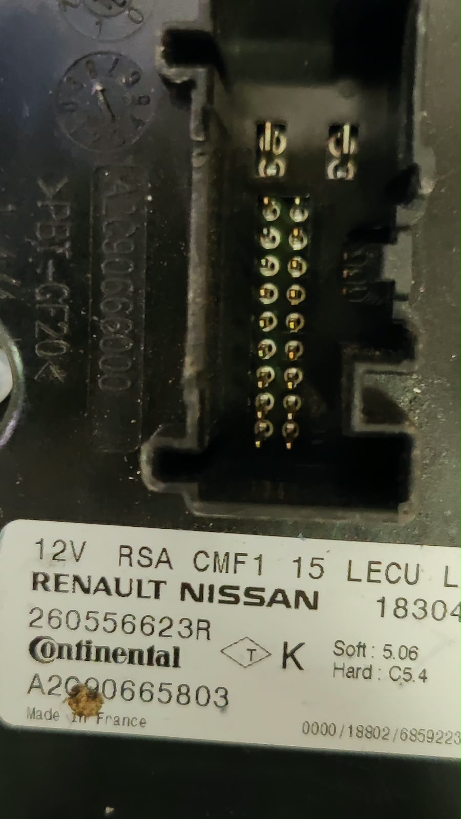 Centralina fari Xenon Renault Clio Zoe 260556623R A2C90665803