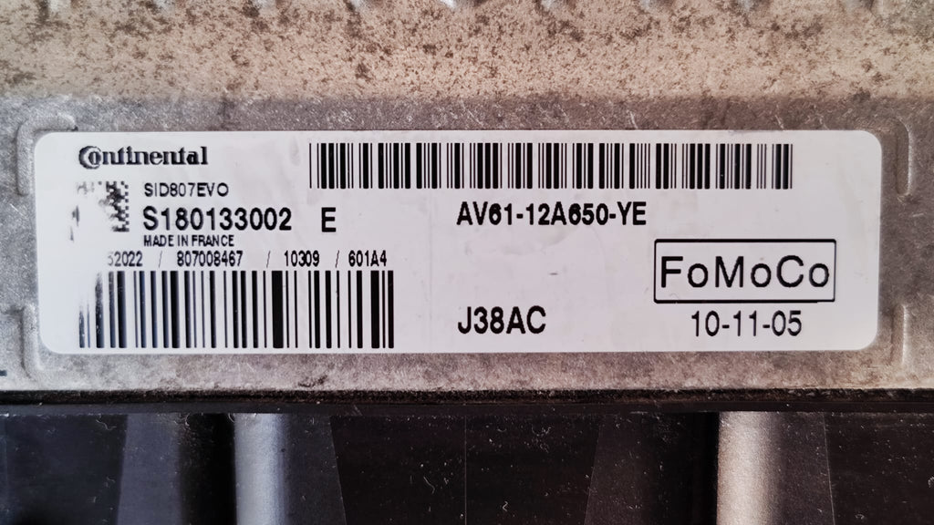 Centralina motore Ford Focus C-Max AV61-12A650-YE S180133002E SID807EVO 
