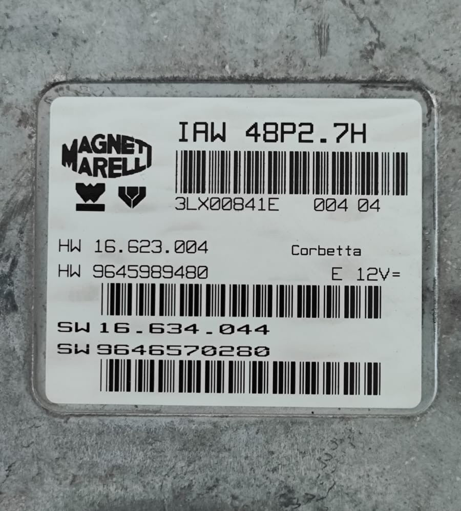 Centralina motore Citroen C2 Peugeot 206 IAW48P2.7H 9645989480