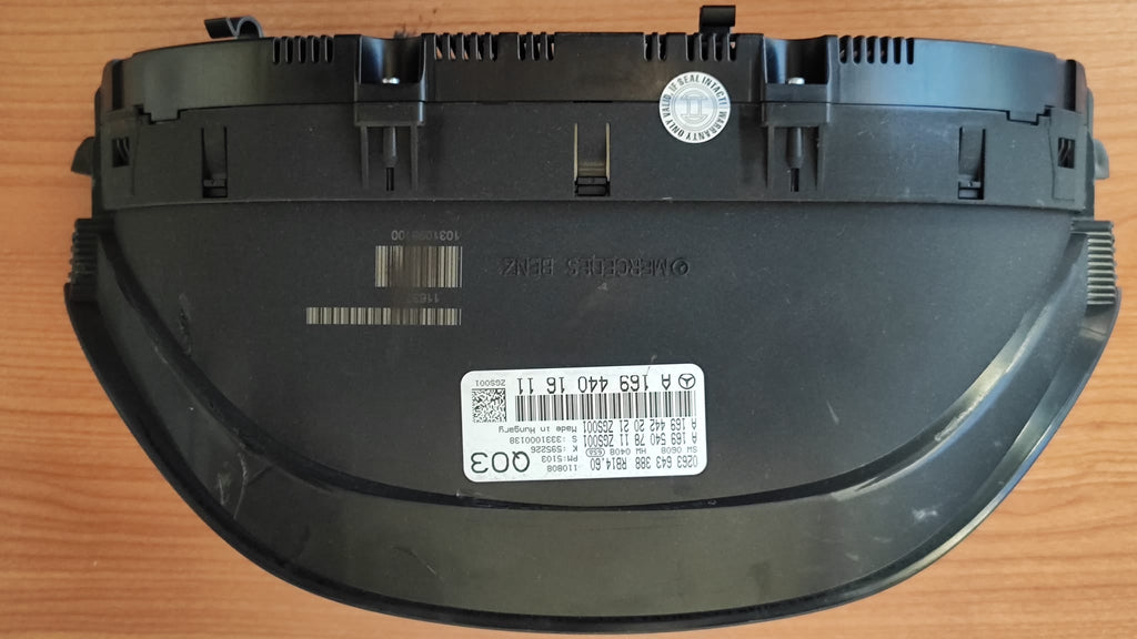 A1694401611 quadro strumenti Mercedes - Benz Classe A W169 Benzina - Debiautomotive