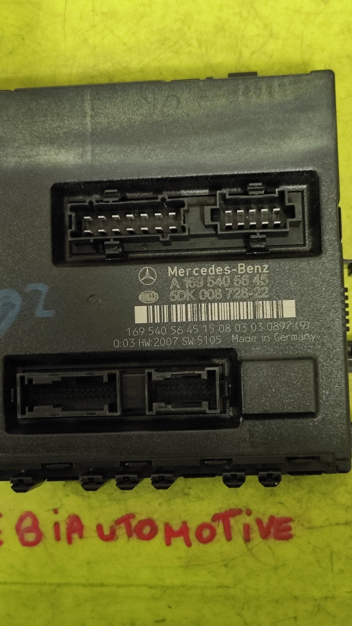 A1695405645 5DK008728 - 22 sam Body Computer Mercedes - Benz Classe A/B W169/245 - Debiautomotive
