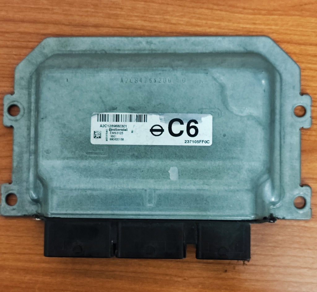 A2C1289880301 237105FF0C EMS3125 Centralina Motore Nissan Micra K14 - Debiautomotive