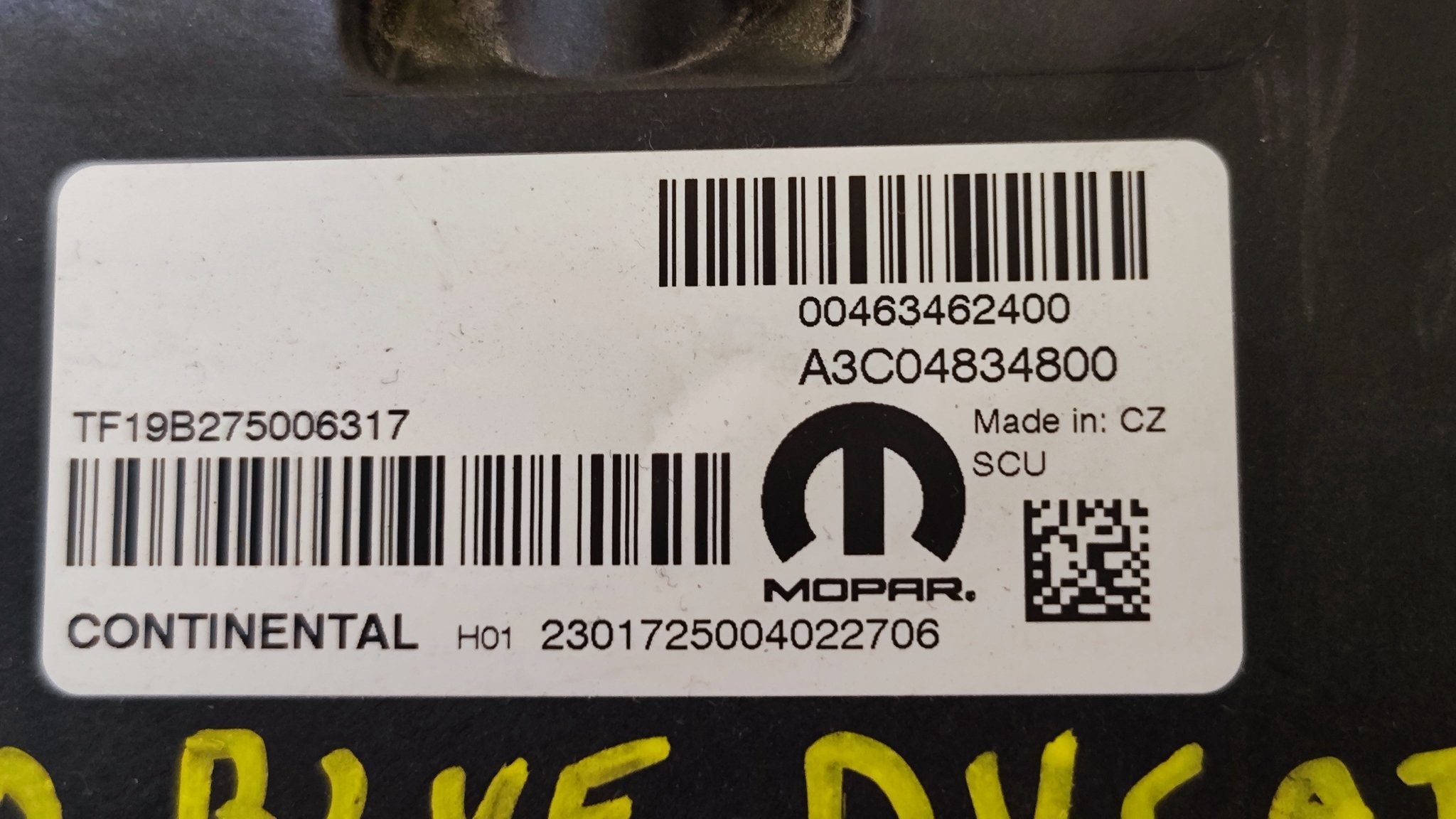 A3C04834800 TF19B25006317 Centralina AD Blue Fiat Ducato - Debiautomotive