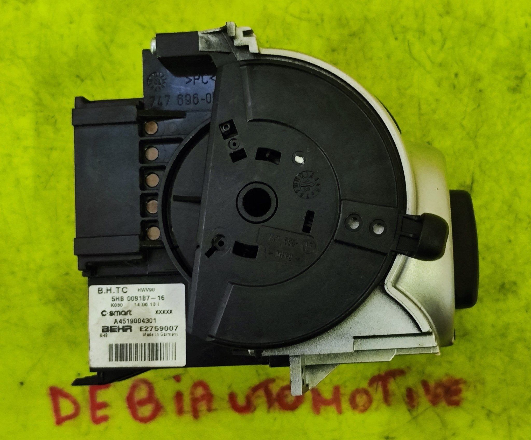 A4519004301 Blocco Comandi Clima Smart W451 - Debiautomotive