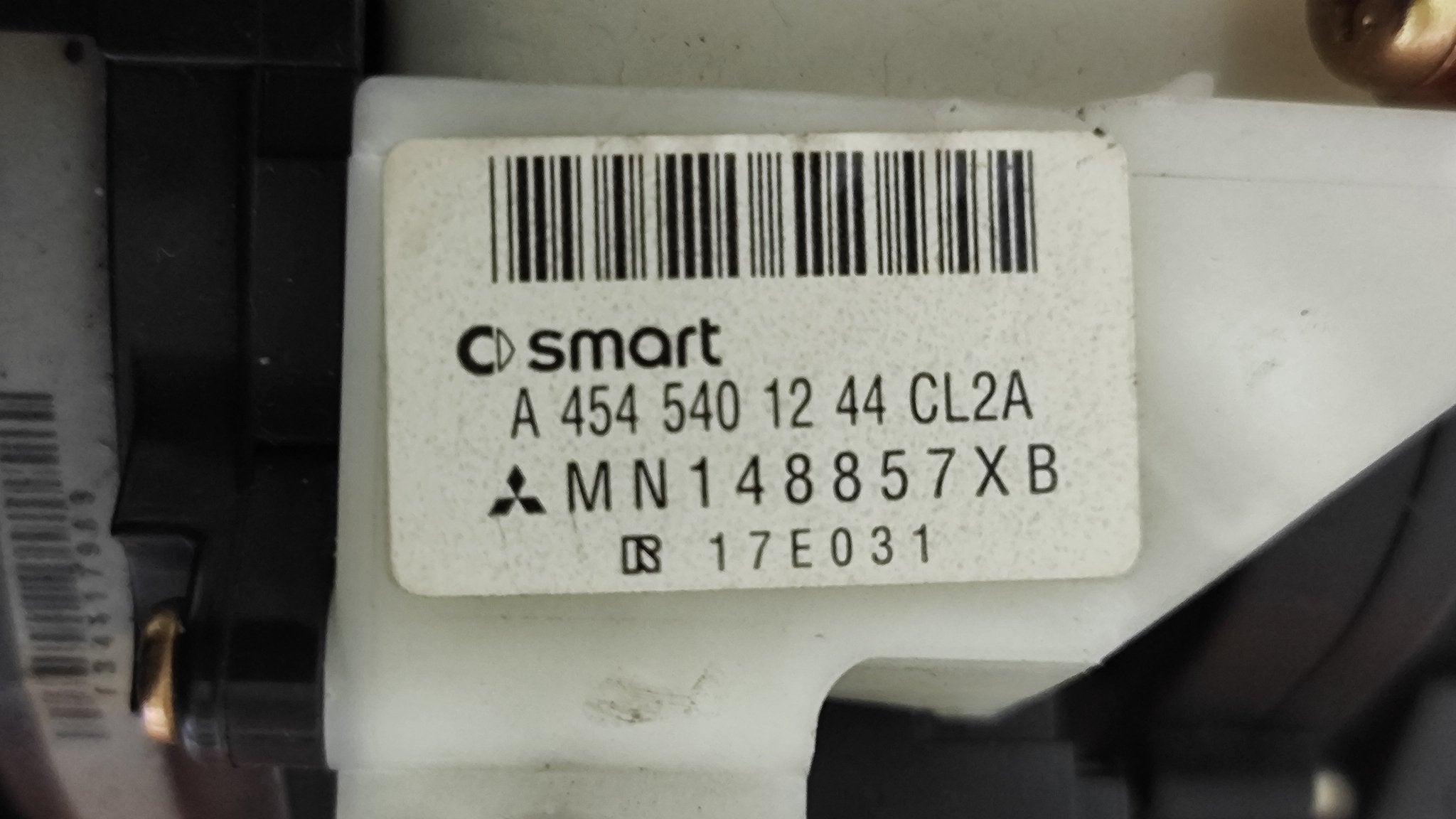 A4545450326 MR979369 5WK45107 Contatto spiralato + blocchetto di accensione + 1 chiave Smart ForFour W454 - Debiautomotive