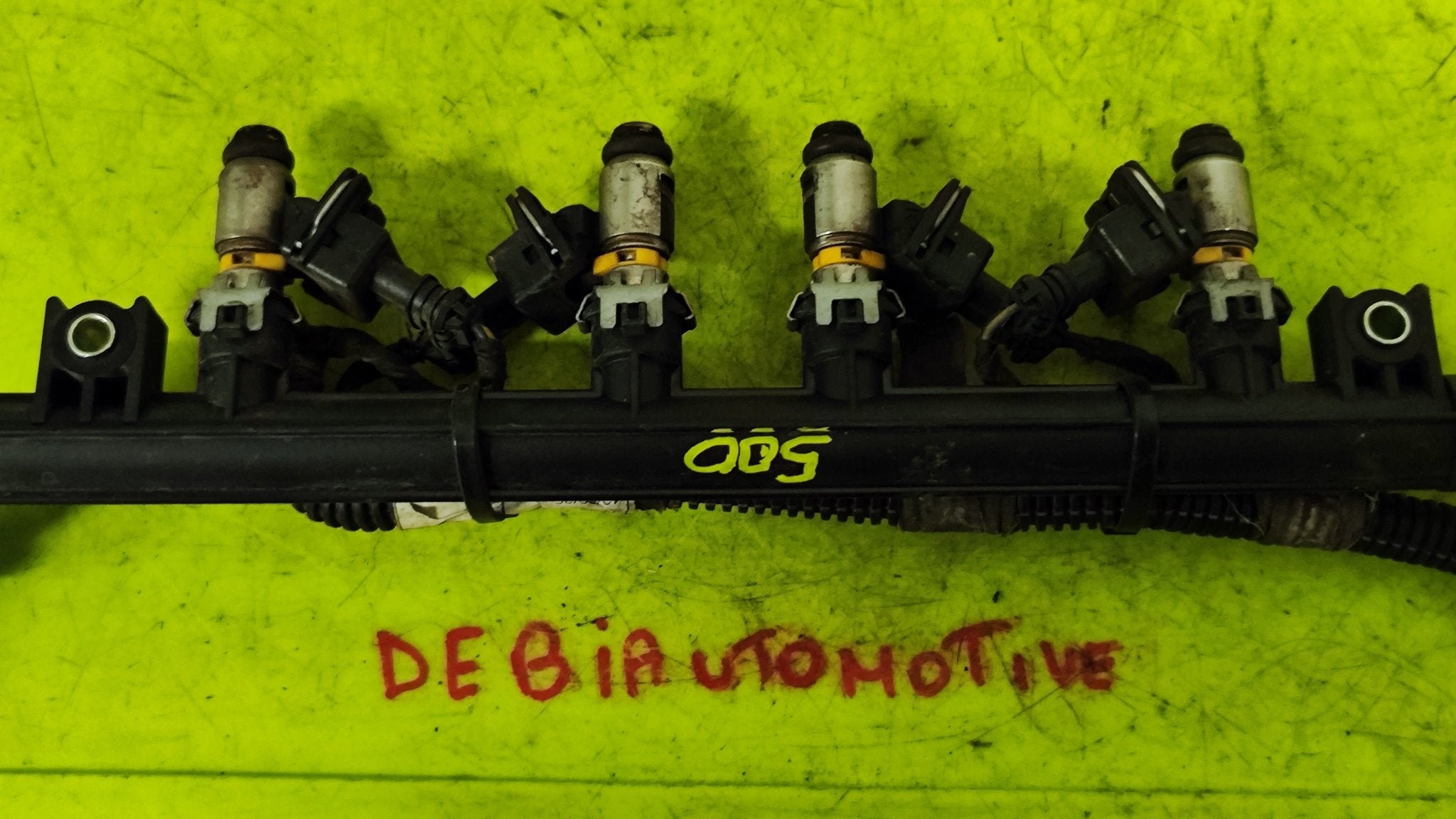 AG0077425B Iniettori flauto Fiat 500 Grande Punto - Debiautomotive