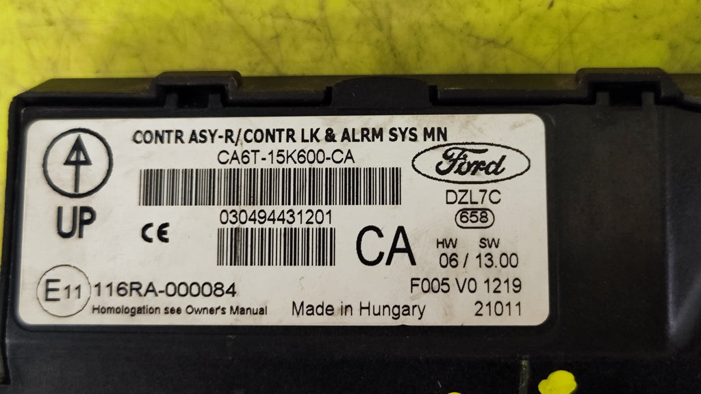 CA6T - 15K600 - CA HW06 SW13 Body computer Ford Fiesta 1.2B - Debiautomotive