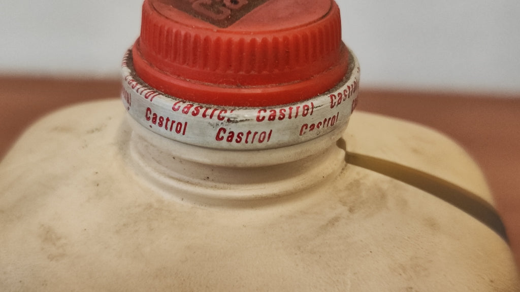 Castrol Racing Motor Oil R30 moto d'epoca vintage R 30 - Debiautomotive