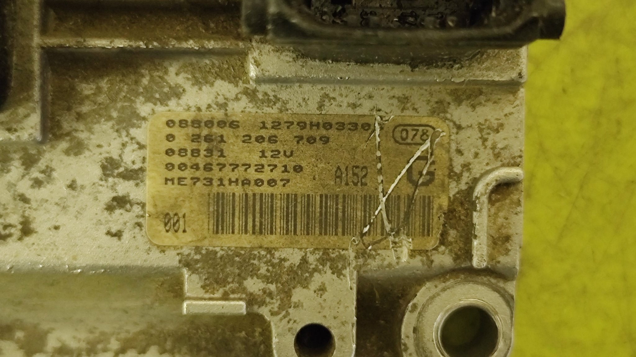 Centralina motore Alfa Romeo 156 2.0 B 0261206709 ME731HA007 - Debiautomotive