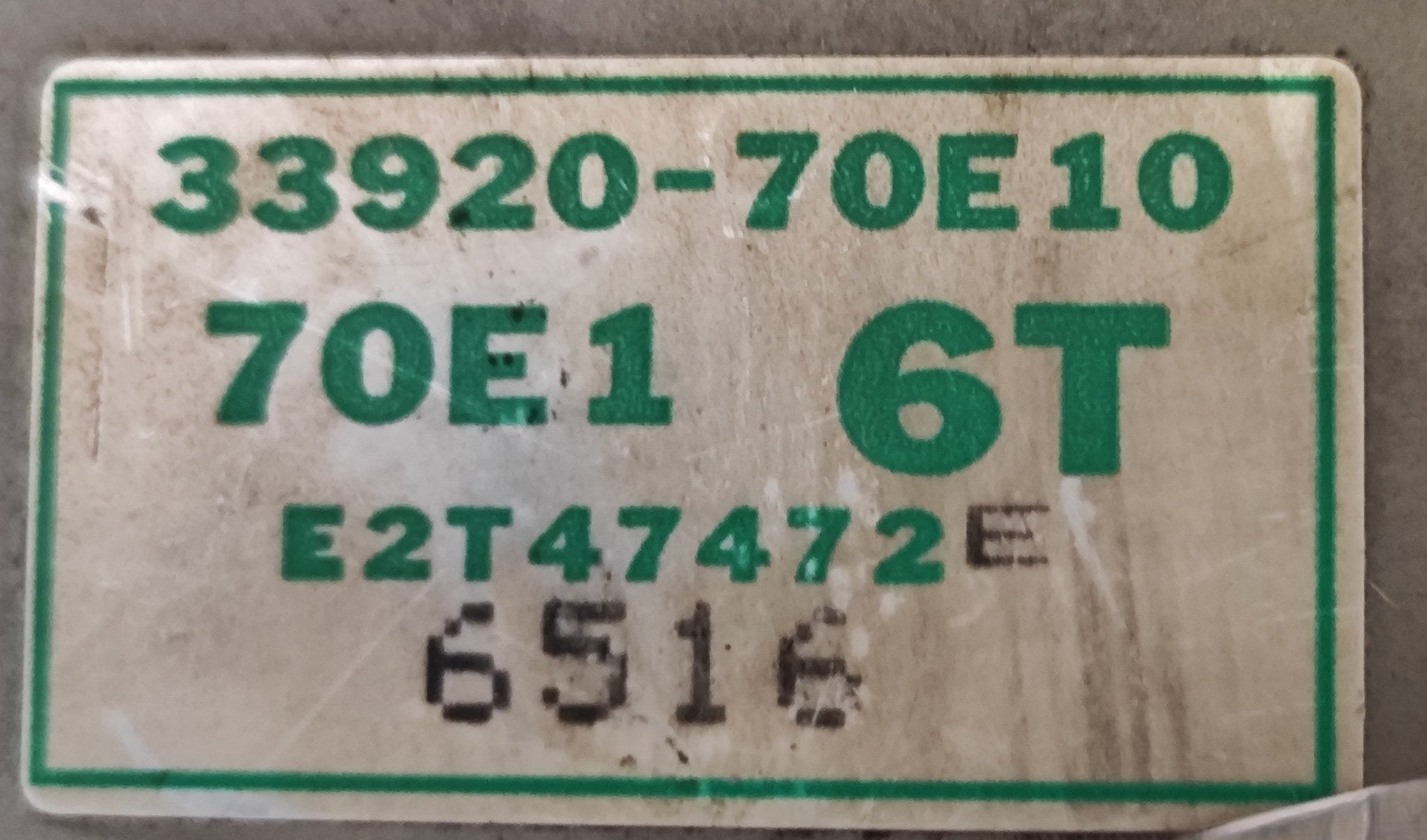 Centralina motore IMMO OFF Suzuki Vitara 1.6 i.e 8v 33920 - 70E10 E2T47472 - Debiautomotive