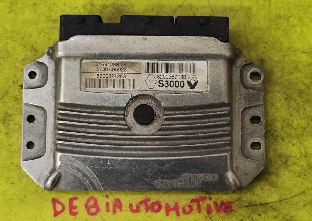 Centralina motore Renault Scenic 8200387138 8200321263 S3000 - Debiautomotive