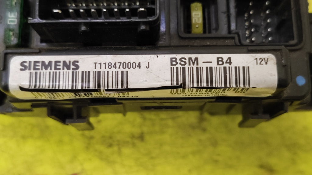 Centralina porta fusibili Citroen C3 BSM - B4 9643498780 - Debiautomotive