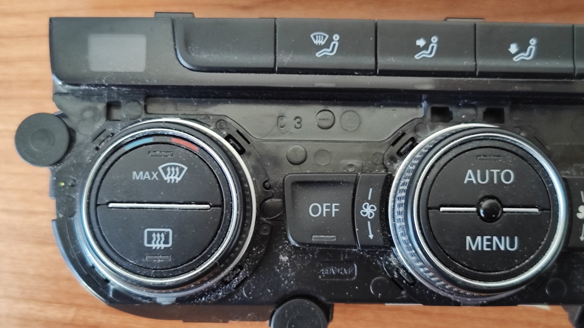 Comando clima Volkswagen Golf VII 5G0907044BK - Debiautomotive