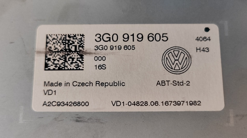 Display multifunzione Golf VII 3G0919605 - Debiautomotive