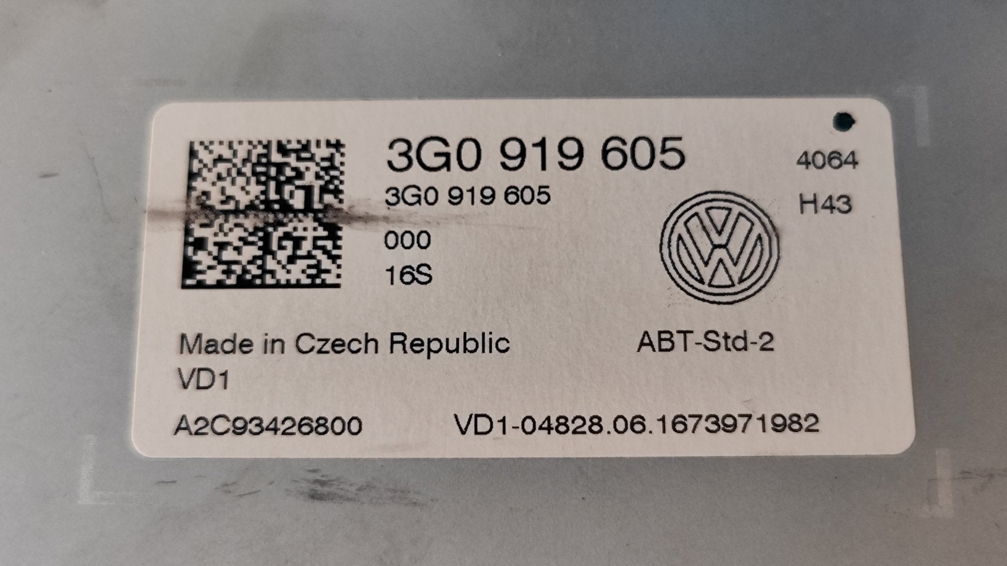 Display multifunzione Golf VII 3G0919605 - Debiautomotive