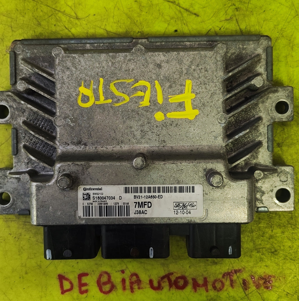 Centralina motore Ford Fiesta 1.2B BV21-12A650-ED S180047034D EMS2102