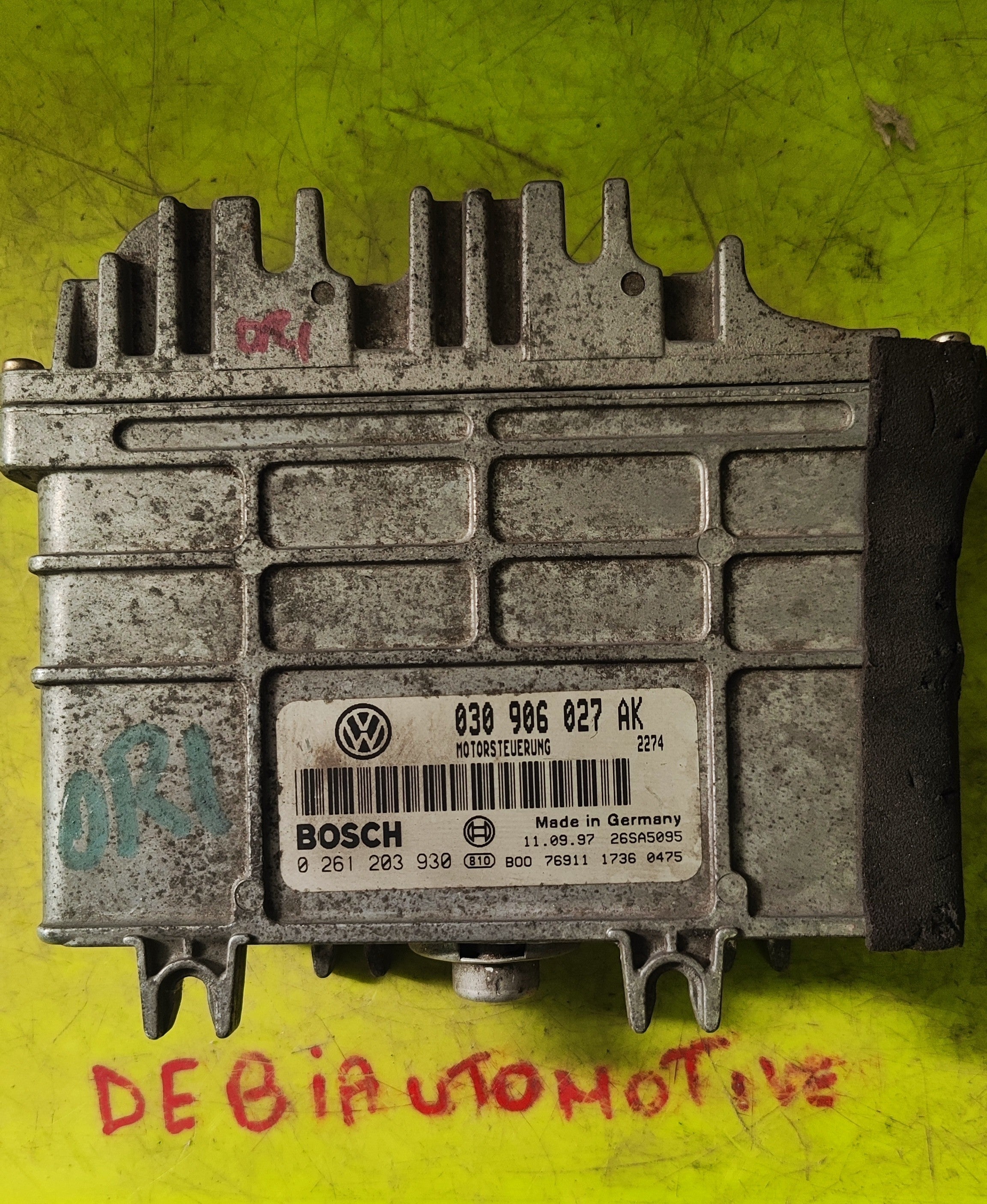 Centralina motore Seat Arosa 1.0B prima serie0261203930 030906027AK  