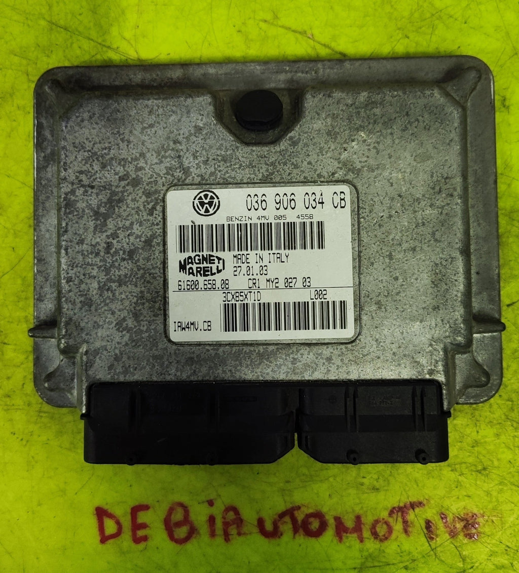IAW4MV.CB 036906034CB Centralina motore Skoda Fabia 1.4B - Debiautomotive