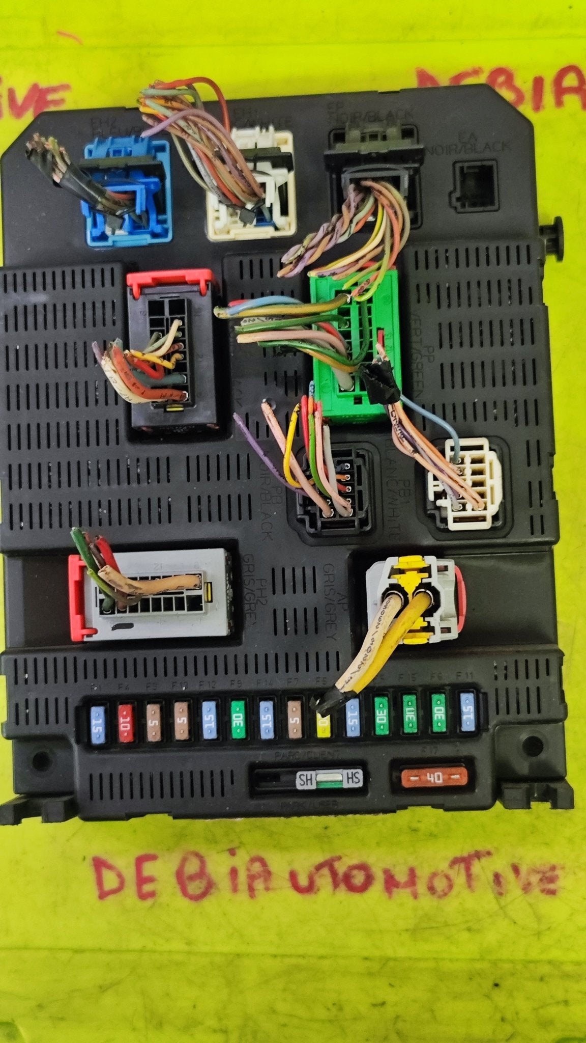 IAW6LPC.105 9659285380 Kit centralina motore Peugeot 207 1.4B - Debiautomotive