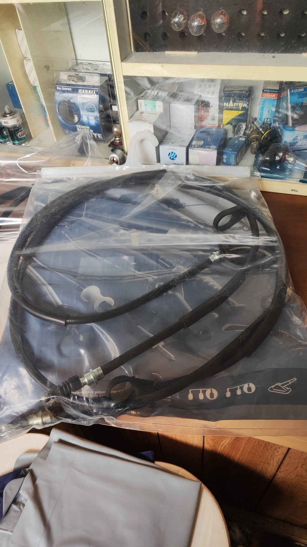 K12325 Cavo freno a mano Lancia Delta Evoluzione Integrale 86>94 - Debiautomotive