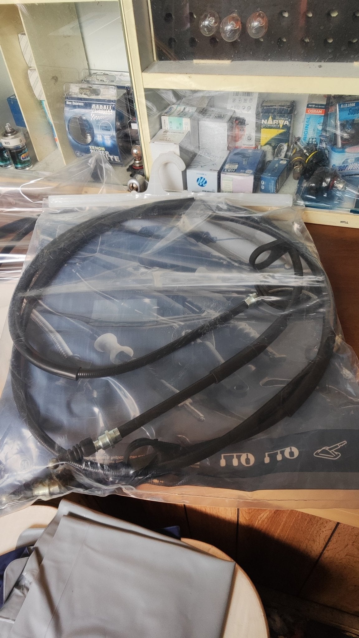 K12325 Cavo freno a mano Lancia Delta Evoluzione Integrale 86>94 - Debiautomotive