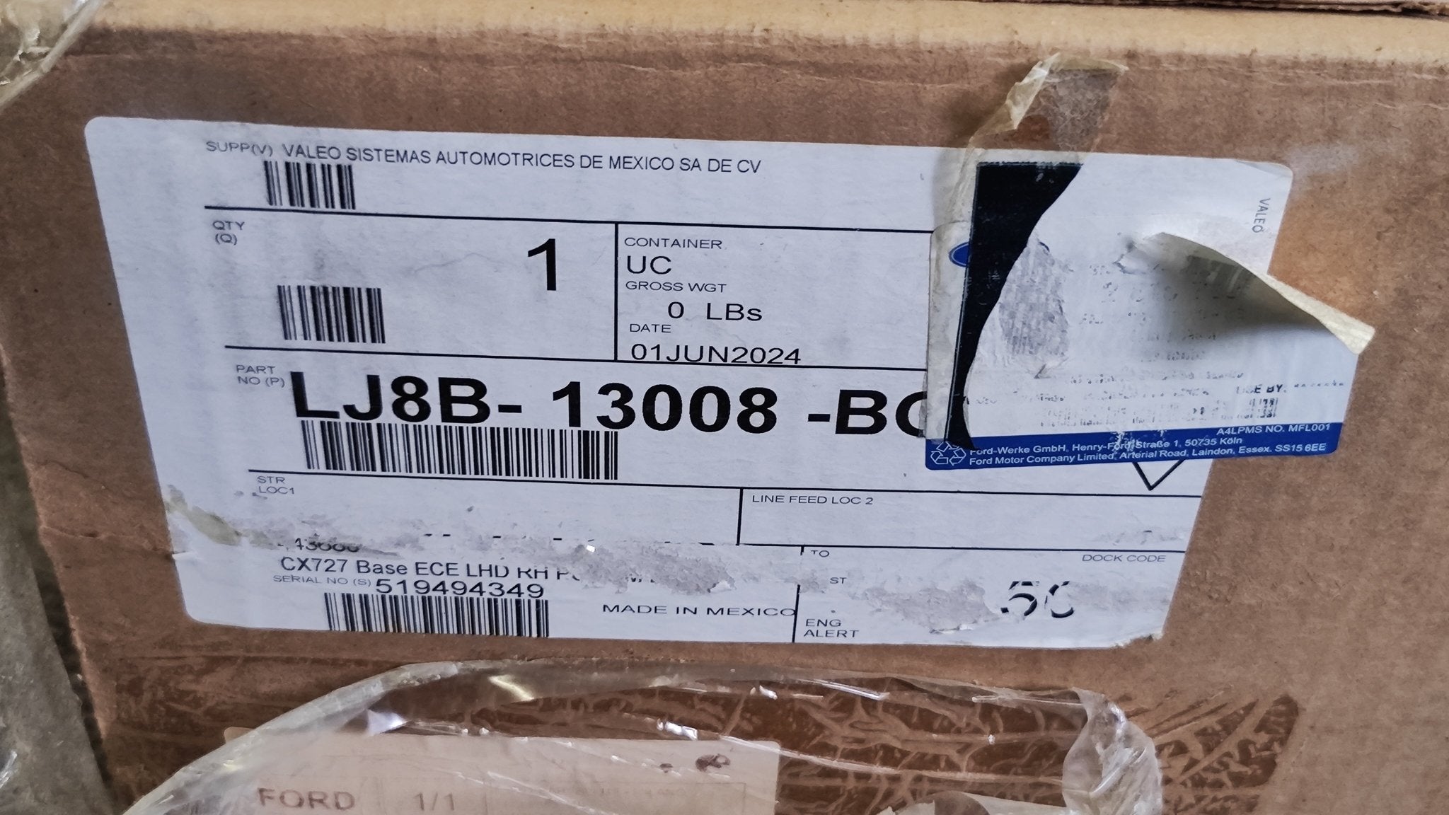 LJ8B13008BG faro anteriore destro full led Ford Mustang Mach - E - Debiautomotive