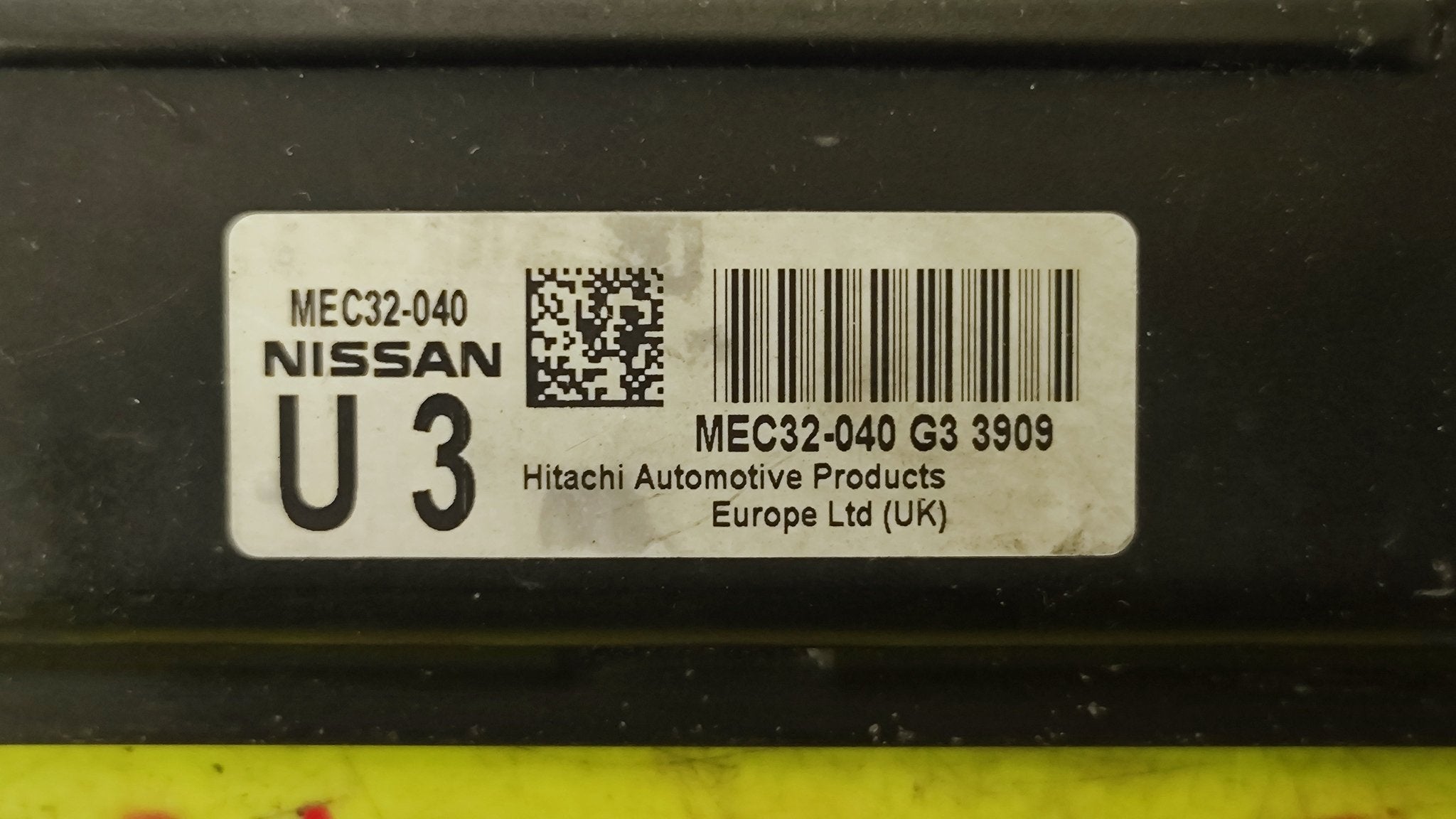 MEC32 - 040 G3 3909 U3 Centralina motore Nissan Micra K12 - Debiautomotive