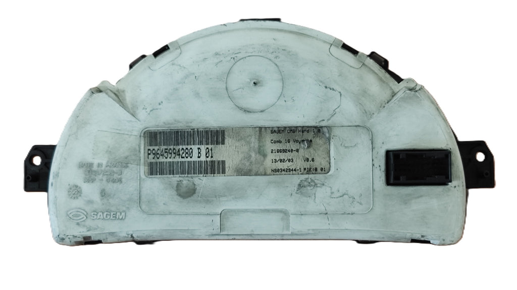 P9645994280 quadro strumenti Citroen C3 1°serie - Debiautomotive