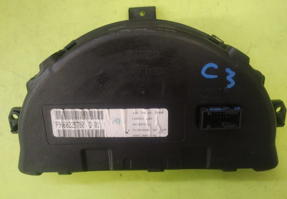 P9660225780 QUADRO STRUMENTI CITROEN C3 2° Serie 1400 Benzina - Debiautomotive
