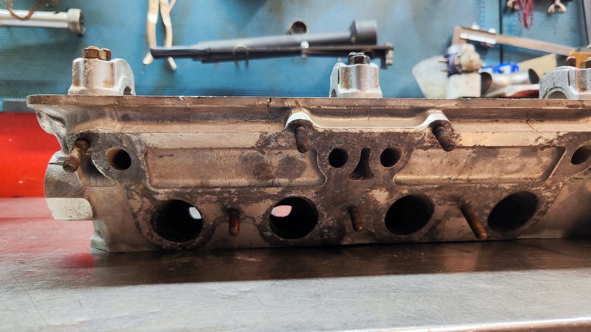 Testata motore nuda Alfa Romeo 1750 serie 2 Nord - Debiautomotive