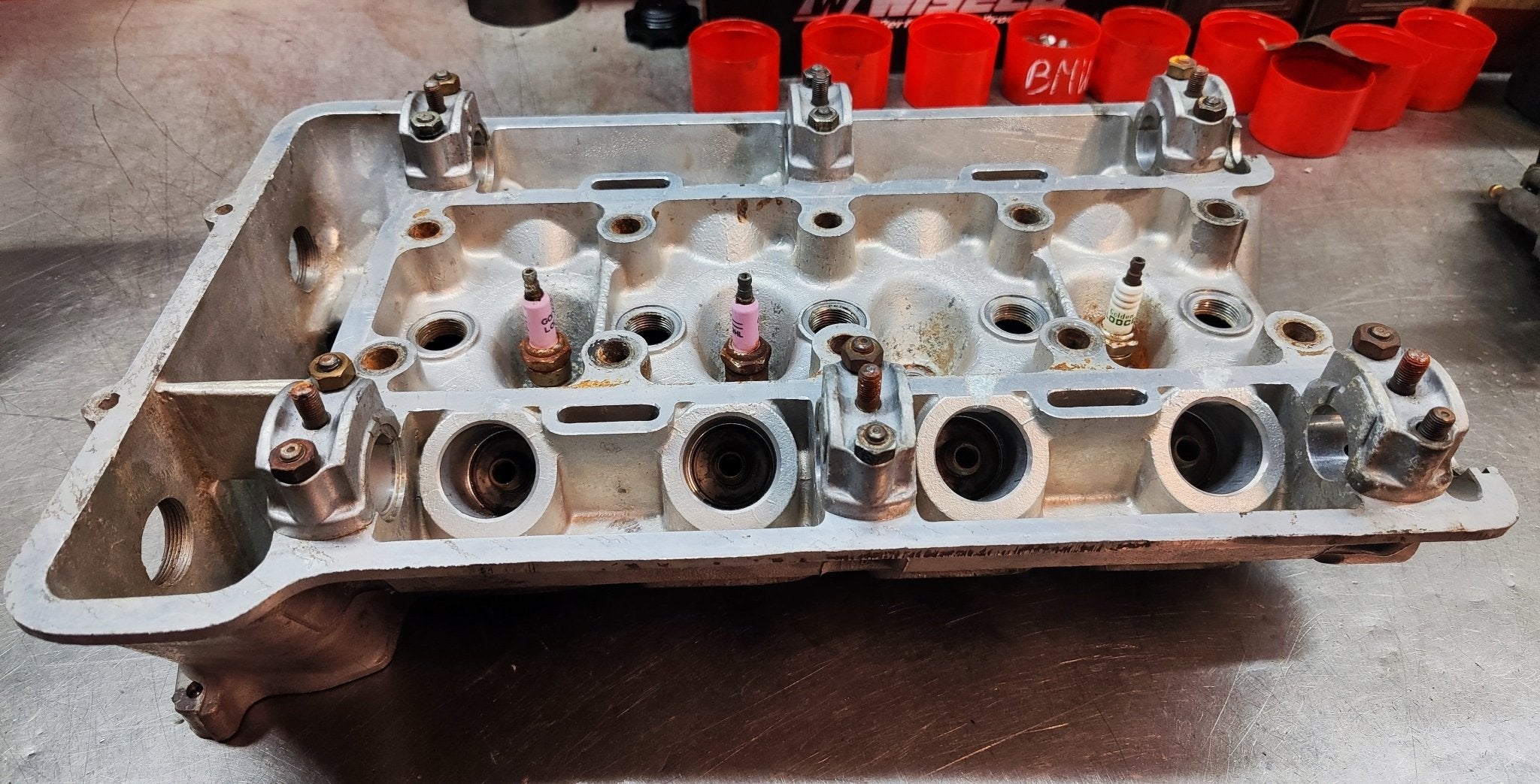 Testata motore nuda Alfa Romeo 1750 serie 2 Nord - Debiautomotive