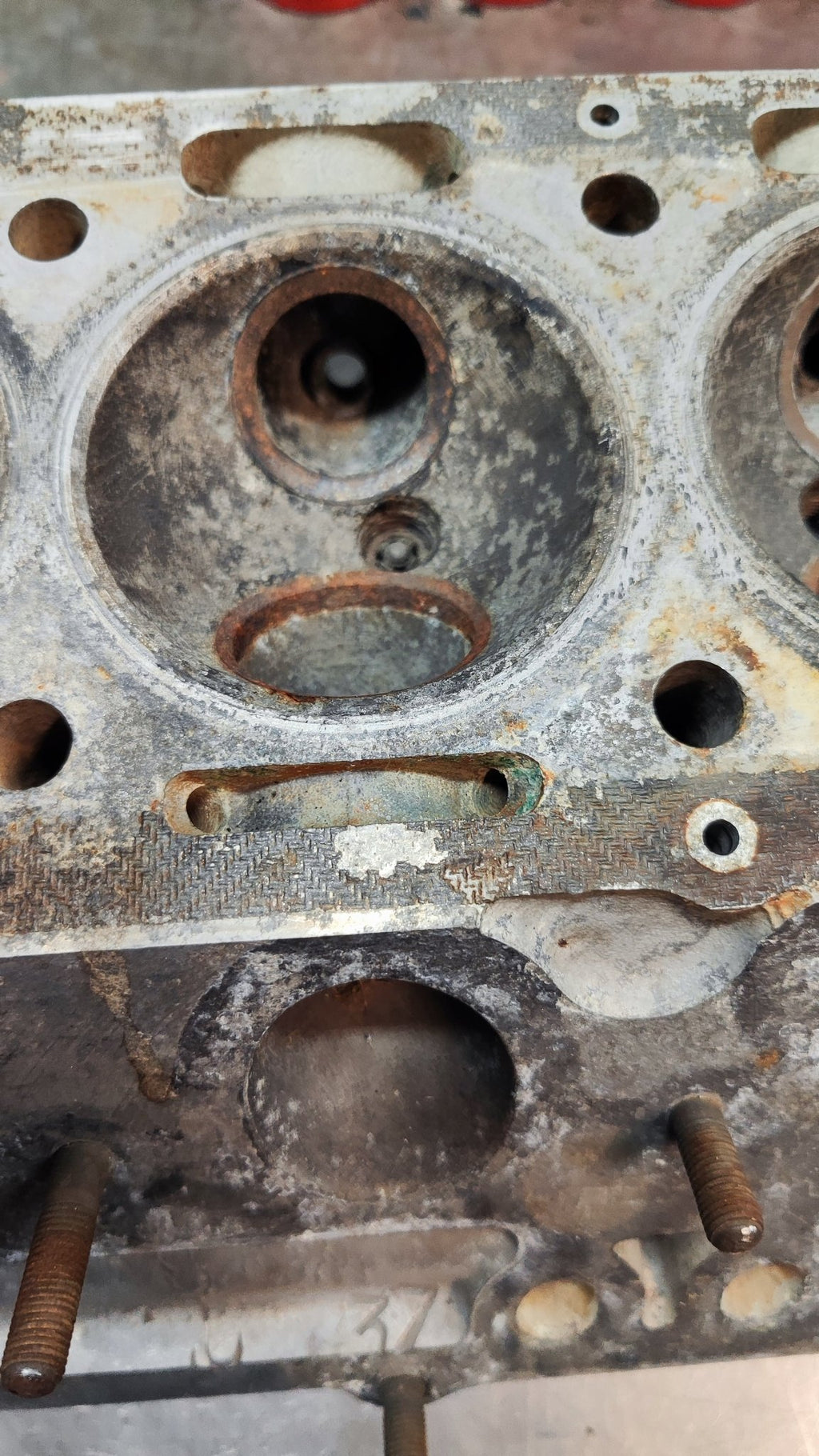 Testata motore nuda Alfa Romeo 1750 serie 2 Nord - Debiautomotive