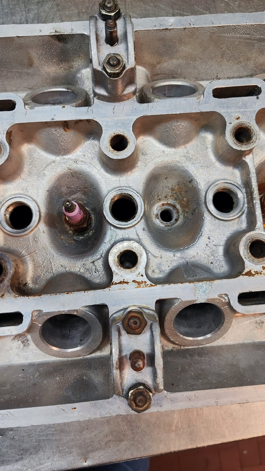 Testata motore nuda Alfa Romeo 1750 serie 2 Nord - Debiautomotive