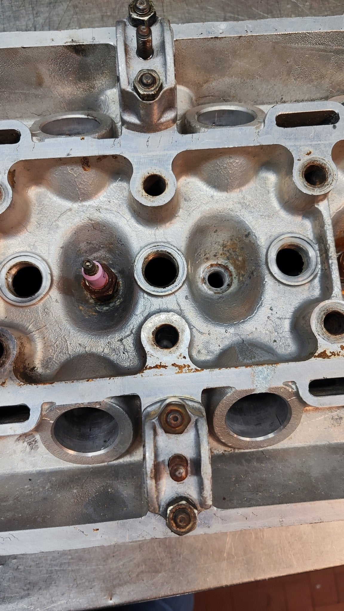 Testata motore nuda Alfa Romeo 1750 serie 2 Nord - Debiautomotive