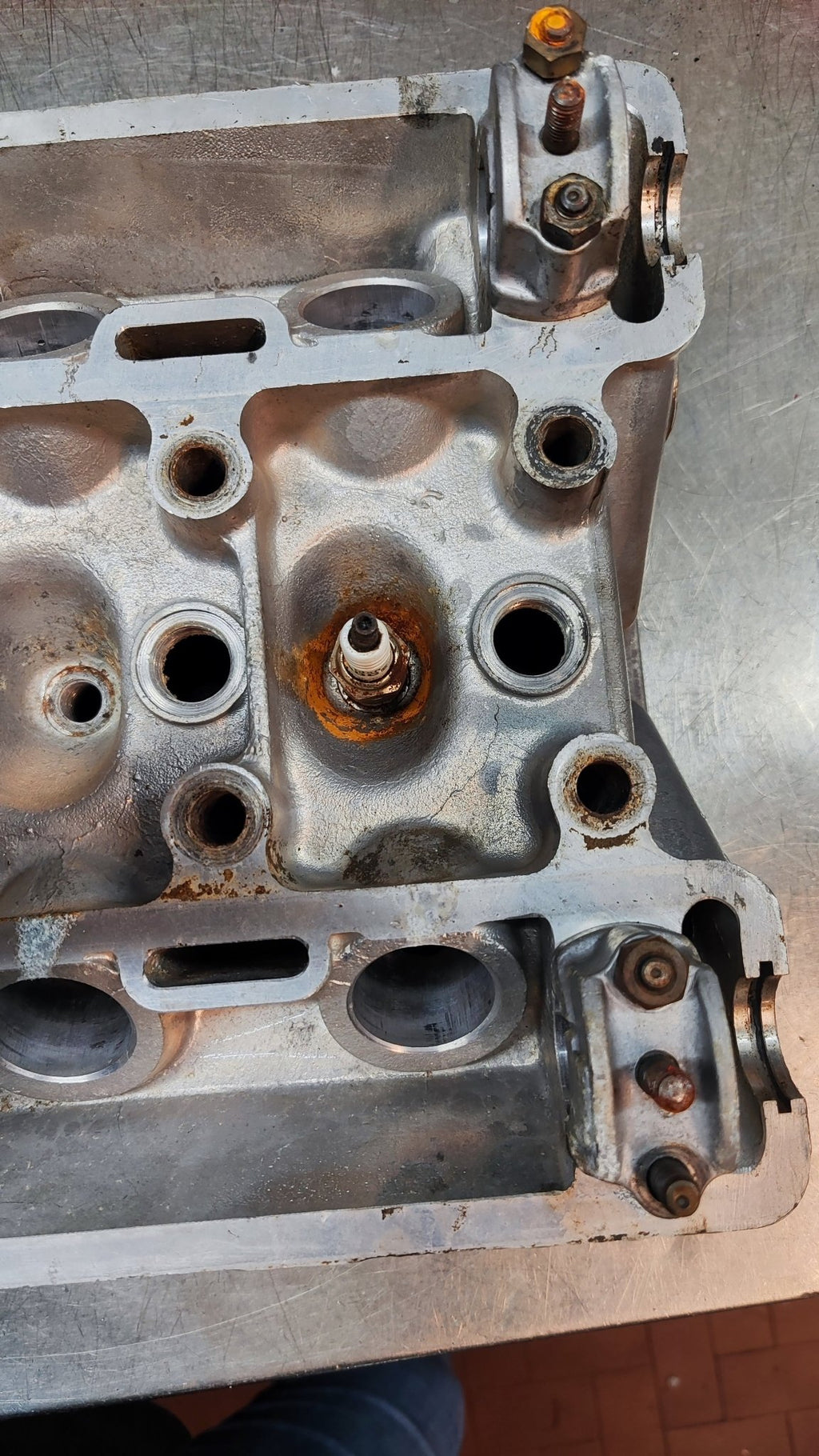 Testata motore nuda Alfa Romeo 1750 serie 2 Nord - Debiautomotive