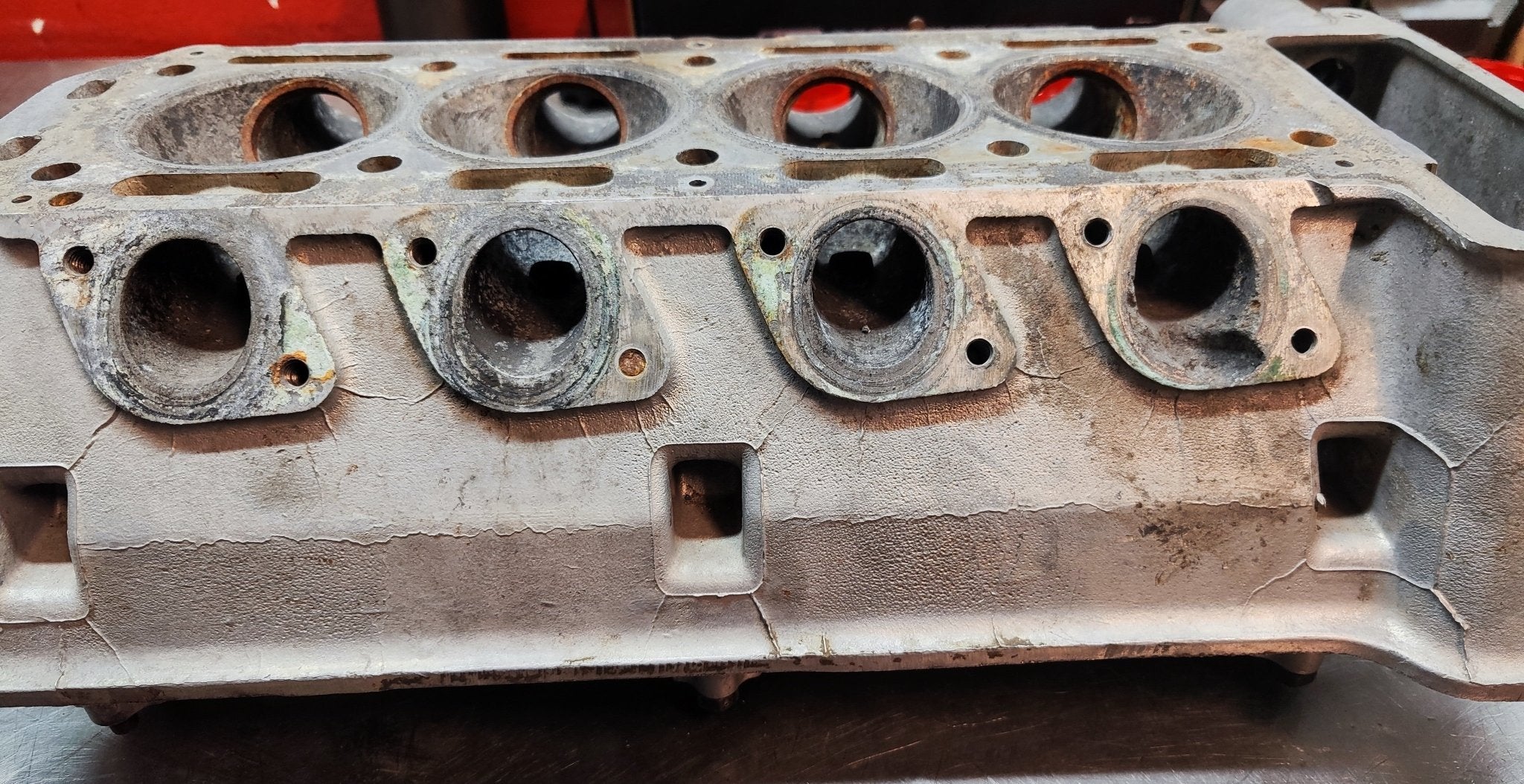 Testata motore nuda Alfa Romeo 1750 serie 2 Nord - Debiautomotive